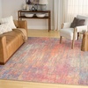 image:imageNourison Home Botanical Washables Multicolor 5 x 7 Area Rug  Easy Clean Non Shedding Bed Room Living Room Dining Room Kitchen 5 x 7Multi Color