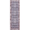 image:imageNourison Home Brilliance Machine Washable Traditional Vintage BlueBrick 4 x 6 Area Rug Easy Cleaning Non Shedding Bed Room Living Room Dining Room Kitchen 4x6NavyIvory