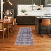 image:imageNourison Home Brilliance Machine Washable Traditional Vintage BlueBrick 4 x 6 Area Rug Easy Cleaning Non Shedding Bed Room Living Room Dining Room Kitchen 4x6NavyIvory