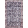 image:imageNourison Home Brilliance Machine Washable Traditional Vintage BlueBrick 4 x 6 Area Rug Easy Cleaning Non Shedding Bed Room Living Room Dining Room Kitchen 4x6NavyIvory