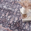image:imageNourison Home Brilliance Machine Washable Traditional Vintage BlueBrick 4 x 6 Area Rug Easy Cleaning Non Shedding Bed Room Living Room Dining Room Kitchen 4x6NavyIvory