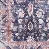image:imageNourison Home Brilliance Machine Washable Traditional Vintage BlueBrick 4 x 6 Area Rug Easy Cleaning Non Shedding Bed Room Living Room Dining Room Kitchen 4x6NavyIvory