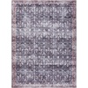 image:imageNourison Home Brilliance Machine Washable Traditional Vintage BlueBrick 4 x 6 Area Rug Easy Cleaning Non Shedding Bed Room Living Room Dining Room Kitchen 4x6NavyIvory
