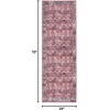 image:imageNourison Home Brilliance Machine Washable Traditional Vintage BlueBrick 4 x 6 Area Rug Easy Cleaning Non Shedding Bed Room Living Room Dining Room Kitchen 4x6BrickIvory