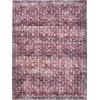image:imageNourison Home Brilliance Machine Washable Traditional Vintage BlueBrick 4 x 6 Area Rug Easy Cleaning Non Shedding Bed Room Living Room Dining Room Kitchen 4x6BrickIvory