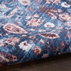 image:imageNourison Home Brilliance Machine Washable Traditional Vintage BlueBrick 4 x 6 Area Rug Easy Cleaning Non Shedding Bed Room Living Room Dining Room Kitchen 4x6BlueBrick