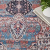 image:imageNourison Home Brilliance Machine Washable Traditional Vintage IvoryBrick 53 x 73 Area Rug EasyCleaning Non Shedding Bed Room Living Room Dining Room Kitchen 5x7IvoryBrick