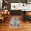 image:imageNourison Home Brilliance Machine Washable Traditional Vintage IvoryBrick 53 x 73 Area Rug EasyCleaning Non Shedding Bed Room Living Room Dining Room Kitchen 5x7Ivory Blue
