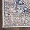 image:imageNourison Home Brilliance Machine Washable Traditional Vintage IvoryBrick 53 x 73 Area Rug EasyCleaning Non Shedding Bed Room Living Room Dining Room Kitchen 5x7Ivory Blue