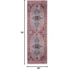 image:imageNourison Home Brilliance Machine Washable Traditional Vintage IvoryBrick 53 x 73 Area Rug EasyCleaning Non Shedding Bed Room Living Room Dining Room Kitchen 5x7IvoryBrick