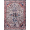 image:imageNourison Home Brilliance Machine Washable Traditional Vintage IvoryBrick 53 x 73 Area Rug EasyCleaning Non Shedding Bed Room Living Room Dining Room Kitchen 5x7IvoryBrick