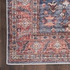 image:imageNourison Home Brilliance Machine Washable Traditional Vintage NavyBrick 2 x 6 Area Rug Easy Cleaning Non Shedding Bed Room Living Room Dining Room Kitchen 2x6NavyBrick