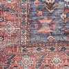 image:imageNourison Home Brilliance Machine Washable Traditional Vintage NavyBrick 2 x 6 Area Rug Easy Cleaning Non Shedding Bed Room Living Room Dining Room Kitchen 2x6NavyBrick