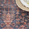image:imageNourison Home Brilliance Machine Washable Traditional Vintage NavyBrick 2 x 6 Area Rug Easy Cleaning Non Shedding Bed Room Living Room Dining Room Kitchen 2x6NavyBrick