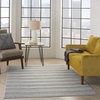 image:imageNourison Home Calobra Light Grey 710 x 910 Area Rug  Easy Clean Non Shedding Bed Room Living Room Dining Room Kitchen 8 x 10Dark Grey