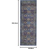 image:imageNourison Home Cambria Traditional Blue 2 x 511 AreaRug Easy Clean Non Shedding Bed Room Living Room Dining Room Kitchen 2x6Blue