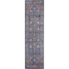 image:imageNourison Home Cambria Traditional NavyRed 2 x 511 Area Rug Easy Clean Non Shedding Bed Room Living Room Dining Room Kitchen 2x6NavyRed