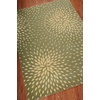 image:imageNourison Home Capri Floral Beige 53 x 75 AreaRug EasyCleaning Non Shedding Bed Room Living Room Dining Room Kitchen 5x7Light Green