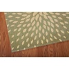 image:imageNourison Home Capri Floral Beige 53 x 75 AreaRug EasyCleaning Non Shedding Bed Room Living Room Dining Room Kitchen 5x7Light Green