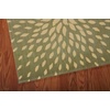image:imageNourison Home Capri Floral Beige 53 x 75 AreaRug EasyCleaning Non Shedding Bed Room Living Room Dining Room Kitchen 5x7Light Green