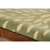 image:imageNourison Home Capri Floral Beige 53 x 75 AreaRug EasyCleaning Non Shedding Bed Room Living Room Dining Room Kitchen 5x7Light Green