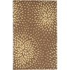 image:imageNourison Home Capri Floral Beige 53 x 75 AreaRug EasyCleaning Non Shedding Bed Room Living Room Dining Room Kitchen 5x7Mocha