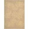 image:imageNourison Home Capri Floral Sand 53 x 75 Area Rug Easy Cleaning Non Shedding Bed Room Living Room Dining Room Kitchen 5x7