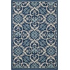 image:imageNourison Home Caribbean Navy 4 x Round Area Rug Geometric Floral Bed Room Living Room Dining Room Kitchen Easy Cleaning Non Shedding 4 RoundNavy