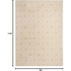 image:imageNourison Home Casual Copper 53 x 7 Area Rug  Easy Clean Non Shedding Bed Room Living Room Dining Room Kitchen 5 x 7Beige