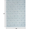 image:imageNourison Home Casual Copper 53 x 7 Area Rug  Easy Clean Non Shedding Bed Room Living Room Dining Room Kitchen 5 x 7Blue