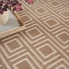 image:imageNourison Home Casual Copper 53 x 7 Area Rug  Easy Clean Non Shedding Bed Room Living Room Dining Room Kitchen 5 x 7Brown