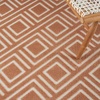 image:imageNourison Home Casual Copper 53 x 7 Area Rug  Easy Clean Non Shedding Bed Room Living Room Dining Room Kitchen 5 x 7Copper