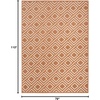 image:imageNourison Home Casual Copper 53 x 7 Area Rug  Easy Clean Non Shedding Bed Room Living Room Dining Room Kitchen 5 x 7Copper