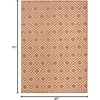 image:imageNourison Home Casual Copper 53 x 7 Area Rug  Easy Clean Non Shedding Bed Room Living Room Dining Room Kitchen 5 x 7Copper