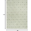 image:imageNourison Home Casual Copper 53 x 7 Area Rug  Easy Clean Non Shedding Bed Room Living Room Dining Room Kitchen 5 x 7Green