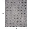 image:imageNourison Home Casual Copper 53 x 7 Area Rug  Easy Clean Non Shedding Bed Room Living Room Dining Room Kitchen 5 x 7Grey