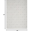 image:imageNourison Home Casual Copper 53 x 7 Area Rug  Easy Clean Non Shedding Bed Room Living Room Dining Room Kitchen 5 x 7Light Grey