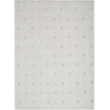 image:imageNourison Home Casual Copper 53 x 7 Area Rug  Easy Clean Non Shedding Bed Room Living Room Dining Room Kitchen 5 x 7Light Grey