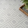 image:imageNourison Home Casual Copper 53 x 7 Area Rug  Easy Clean Non Shedding Bed Room Living Room Dining Room Kitchen 5 x 7Light Grey