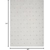 image:imageNourison Home Casual Copper 53 x 7 Area Rug  Easy Clean Non Shedding Bed Room Living Room Dining Room Kitchen 5 x 7Light Grey