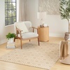 image:imageNourison Home Casual Copper 53 x 7 Area Rug  Easy Clean Non Shedding Bed Room Living Room Dining Room Kitchen 5 x 7Taupe