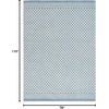 image:imageNourison Home Casual Copper 710 x 910 Area Rug  Easy Clean Non Shedding Bed Room Living Room Dining Room Kitchen 8 x 10Blue