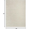 image:imageNourison Home Casual Light Grey 67 x 92 Area Rug  Easy Clean Non Shedding Bed Room Living Room Dining Room Kitchen 7 x 9Beige