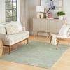 image:imageNourison Home Casual Light Grey 67 x 92 Area Rug  Easy Clean Non Shedding Bed Room Living Room Dining Room Kitchen 7 x 9Green