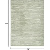 image:imageNourison Home Casual Light Grey 67 x 92 Area Rug  Easy Clean Non Shedding Bed Room Living Room Dining Room Kitchen 7 x 9Green