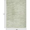image:imageNourison Home Casual Light Grey 67 x 92 Area Rug  Easy Clean Non Shedding Bed Room Living Room Dining Room Kitchen 7 x 9Green