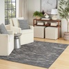 image:imageNourison Home Casual Light Grey 67 x 92 Area Rug  Easy Clean Non Shedding Bed Room Living Room Dining Room Kitchen 7 x 9Grey