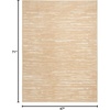 image:imageNourison Home Casual Light Grey 67 x 92 Area Rug  Easy Clean Non Shedding Bed Room Living Room Dining Room Kitchen 7 x 9Taupe