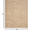 image:imageNourison Home Casual Light Grey 67 x 92 Area Rug  Easy Clean Non Shedding Bed Room Living Room Dining Room Kitchen 7 x 9Taupe