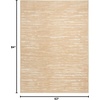 image:imageNourison Home Casual Light Grey 67 x 92 Area Rug  Easy Clean Non Shedding Bed Room Living Room Dining Room Kitchen 7 x 9Taupe
